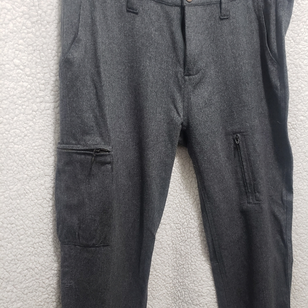 Babakul gray wool blend cargo jogger.